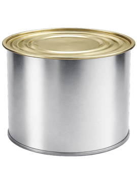 Hộp Thiếc Tròn Thực Phẩm 1.8KG D603 (Φ153x114)